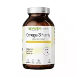 BIOWEN Omega 3 TG Family 720mg EPA, 480mg DHA &ndash; maisto papildas žmonėms &ndash; 225 kapsulių