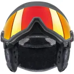 Slidinėjimo &scaron;almas UVEX Wanted Visor juodas 58&ndash;61 cm (L)