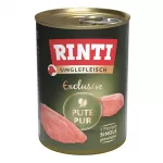 RINTI Singlefleisch Exclusive Turkey - drėgnas ėdalas &scaron;unims - 400g