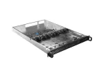 Lanberg SC01-6501-12B modulinio serverio korpusas Stovas (1U) 0 GB