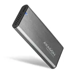 SSD PRIEDAS KORPUSAS M.2 NVME/SATA USB-C EEM2-SG2 AXAGON