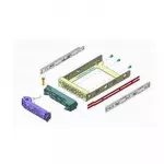 SERVERIO AKSESUARAS DISKO BAKELIS/MCP-220-00188-0B SUPERMICRO