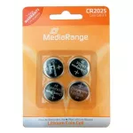 BATERIJA LITIUM CR2025 3V/4VNT MRBAT131 MEDIARANGE