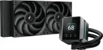 DeepCool MYSTIQUE 240 Procesorius Universalusis skystinis au&scaron;intuvas 12 cm Juoda 1 vnt