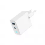 ĮKROVIKLIS USB 30W 2PORT/TA-UC-PDQC30L-W-01 GEMBIRD