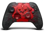 Microsoft XBOX Wireless Controller - Gears of War: E-Day Limited Edition Juoda, Raudona &bdquo;Bluetooth&ldquo; Žaidimų pultelis Analoginis / skaitmeninis Xbox Se