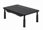 Gembird MS-TABLE-D-01 Reguliuojamas monitoriaus stovas su stalčiumi (stačiakampis)