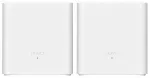 Tenda MX3 (2-PACK) tinklo &bdquo;Wi-Fi&ldquo; sistema Dviguba juosta (2,4 GHz / 5 GHz) Wi-Fi 6 (802.11ax) Balta 1 Vidinis