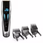 Philips HAIRCLIPPER Series 9000 Titano peiliukai, plaukų kirpimo ma&scaron;inėlė, motorizuotos &scaron;ukos