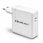 Qoltec 51783 PD 96W įkroviklis | 5&ndash;20 V | 3&ndash;4,8 A | USB-C