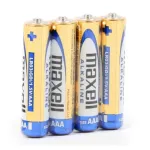 Maxell &scaron;arminės baterijos ALKALINE LR03, LR3, AAA, 4 vnt., 1,5 V, plėvelėje