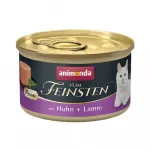 ANIMONDA Vom Feinsten Mousse Chicken and lamb - &scaron;lapias kačių maistas - 85g