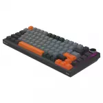 Savio ASTRAL BLACK JADE 3 COLOURS klaviatūra Žaidimams USB QWERTY JAV tarptautinė versija Juoda