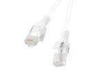 Lanberg PCU5-10CC-0100-W tinklo kabelis Balta 1 m Cat5e U/UTP (UTP)