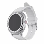 Samsung Galaxy Watch 8 Classic 3,3 cm (1.3") AMOLED 46 mm Skaitmeninis 438 x 438 pikseliai Lietimui jautrus ekranas 4G Sidabras &bdquo;Wi-Fi&ldquo; GPS (palydovin