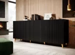 Cama Komoda PAFOS 200x42x82 Juoda matinė