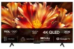Televizorius TCL 55 " &bdquo;4K Ultra HD&ldquo; 3840 x 2160 pikselių Plok&scaron;čias 16:9 QLED 55QLED780L