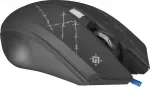 Defender Forced GM-020L kompiuterio pelė Žaidimams Abiems rankoms USB A tipo Optinis 3200 DPI
