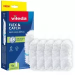 Vileda Flex&Catch &scaron;iuk&scaron;lių semtuvėlių pildymo rinkinys, 5 vnt.