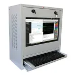 Techly ICRLIM10SV lentyna Sieninis stovas Pilka