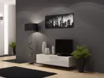 Cama RTV VIGO140 so/b TV stovas / baldas garso ir vaizdo aparatūrai