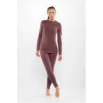 Moteri&scaron;ki termo apatiniai VIKING Meriboo Lady Set Merino rožiniai M