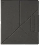 Onyx Boox Note Air 5 C/6 C Dėklas su atverčiamu dangteliu tamsiai pilkas