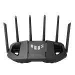 Belaidis mar&scaron;rutizatorius ASUS TUF Gaming BE9400 Wi-Fi 7 (802.11be) Duomenų greitis 9400 Mbit/s Ethernet WAN Taip WAN prijungimo tipas RJ-45 Ethernet