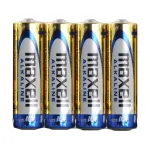 Maxell &scaron;arminės baterijos ALKALINE LR06, LR6, AA, 4 vnt., 1,5 V, plėvelėje