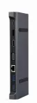 I/O MAI&Scaron;TUVAS USB-C Į HDMI/USB3/9IN1 A-CM-COMBO9-02 GEMBIRD