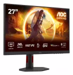 AOC G4 Q27G4ZR kompiuterio monitorius 68,6 cm (27") 2560 x 1440 pikseliai Quad HD LED Juoda, Raudona