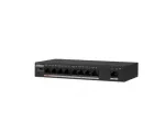 Perjungiklis|DAHUA|Tipas L2|Darbalaukis/pedestalas|Stovas|1x10Base-T / 100Base-TX / 1000Base-T|PoE prievadai 8|96 vatų|DH-PFS3009-8ET1GT-96-V2