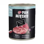 PAN MIĘSKO Pork with wild boar - drėgnas ėdalas &scaron;unims - 800g