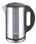 Adler AD 1216 elektrinis virdulys 1,7 L Juoda, Sidabras 2200 W