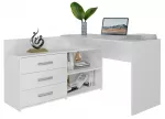 Topeshop DANY BIEL KPL kompiuterio stalas Balta