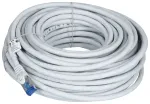 Patchcord Lanberg S/FTP Cat.6a 20 m pilkos spalvos LSH