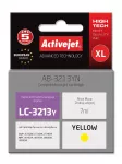 Activejet AB-3213YN spausdintuvo ra&scaron;alas, skirtas Brother, Brother LC3213Y pakaitinis ra&scaron;alas; Supreme; 7 ml; geltona