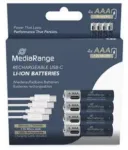 ĮKRAUNAMA LI-ION AAA 1.5V/500MAH 4P MRBAT160 MEDIARANGE