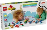 LEGO DUPLO 10445 F1 komandos lenktyniniai automobiliai ir vairuotojai