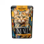 MAU Pate and Fillet Turkey with peanut butter - &scaron;lapias kačių maistas - 85g