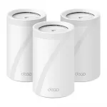 Bevielis mar&scaron;rutizatorius TP-LINK TP-LINK DECO BE65(3-PACK) Produkto tipas Mesh sistema Kiekis 3 vnt. Wi-Fi juosta Trys juostos (2.4 GHz / 5 GHz / 6 G