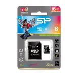 Silicon Power Elite 8GB microSDHC UHS-I flash atmintis 10 klasė