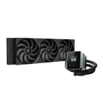 DeepCool MYSTIQUE 360 Procesorius Universalusis skystinis au&scaron;intuvas 12 cm Juoda 1 vnt