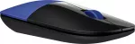 HP Z3700 Blue Wireless Mouse