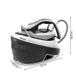 Tefal Express Power SV8130 2800 W 1,8 L Durilium AirGlide Autoclean soleplate Juoda, Balta