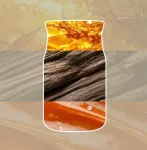 Kvapioji žvakė YANKEE CANDLE AMBER & SANDALWOOD 110 g maža