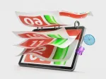 Lenovo Tab Mediatek 128 GB 25,6 cm (10.1") 4 GB Wi-Fi 5 (802.11ac) Android 14 Pilka