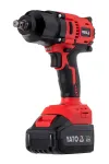 Be&scaron;epetėlinis smūginis veržliaraktis 1/2" 700Nm YATO YT-82806