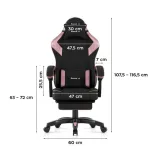 Huzaro Force 3.7 Pink žaidimų kėdė