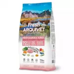 ARQUIVET &Scaron;viežia la&scaron;i&scaron;a su kalakutiena - pusiau drėgnas ėdalas &scaron;unims - 2,5 kg